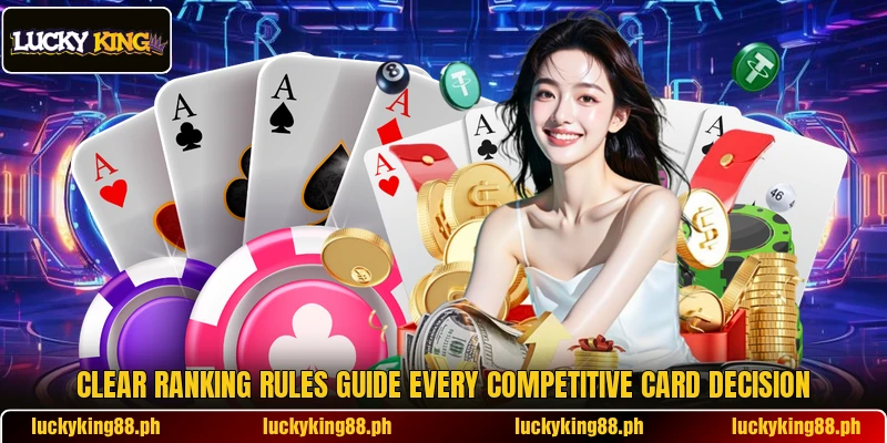 Clear ranking rules guide every competitive card decision Clear ranking rules guide every competitive card decision