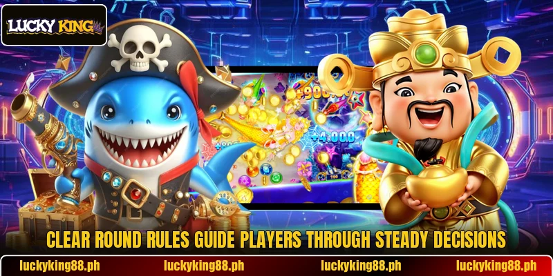 Clear round rules guide players through steady decisions Clear round rules guide players through steady decisions