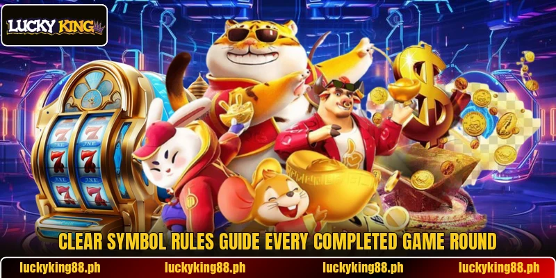 Clear symbol rules guide every completed game round Clear symbol rules guide every completed game round