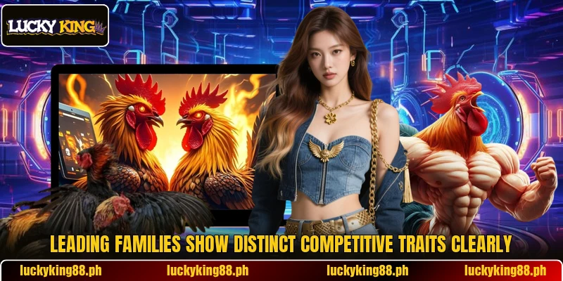 Leading families show distinct competitive traits clearly