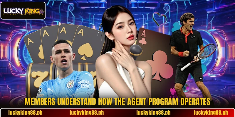 Members understand how the agent program operates Members understand how the agent program operates