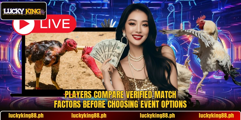 Players compare verified match factors before choosing event options Players compare verified match factors before choosing event options
