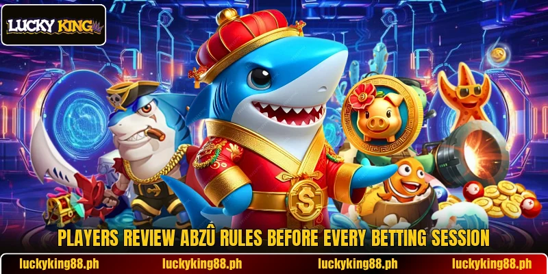 Players review Abzû rules before every betting session Players review Abzû rules before every betting session