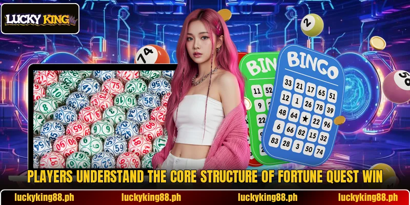 Players understand the core structure of Fortune Quest Win