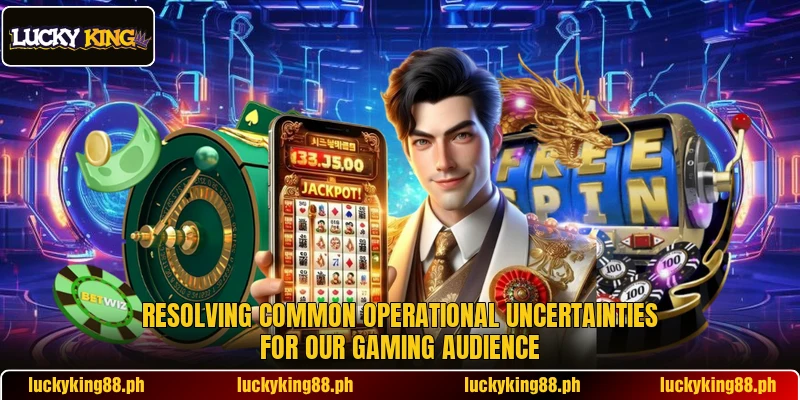 Resolving common operational uncertainties for our gaming audience Resolving common operational uncertainties for our gaming audience